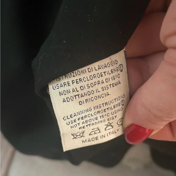 Preview GREEN DISTRESSED Leather Vintage Bomber Jacket VERY SOFT Sz Euro 44 - Picture 11 of 15